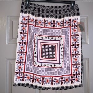 Forever 21 Scarf Print Mini Skirt